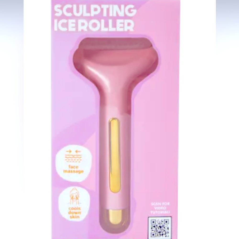 New Pink Sculpting Ice Roller